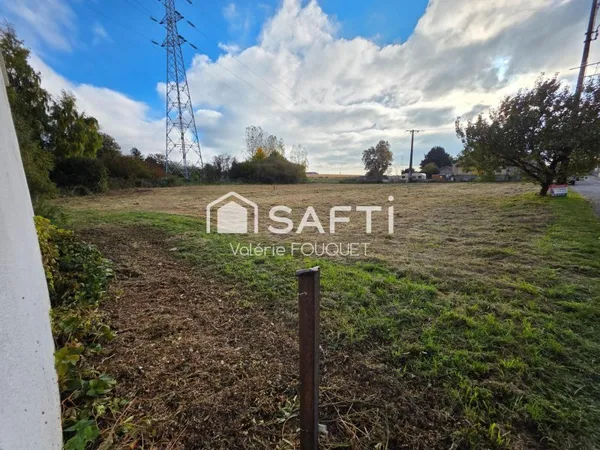 Grand terrain constructible