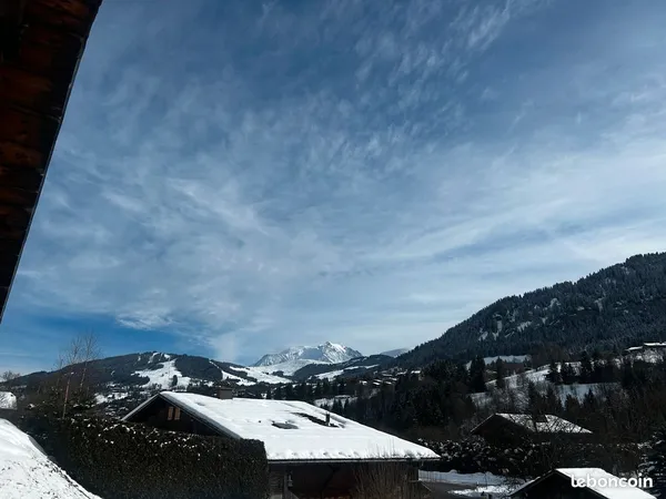Megève - très grand terrain constructible, 2000m2 - vue panoramique imprenable