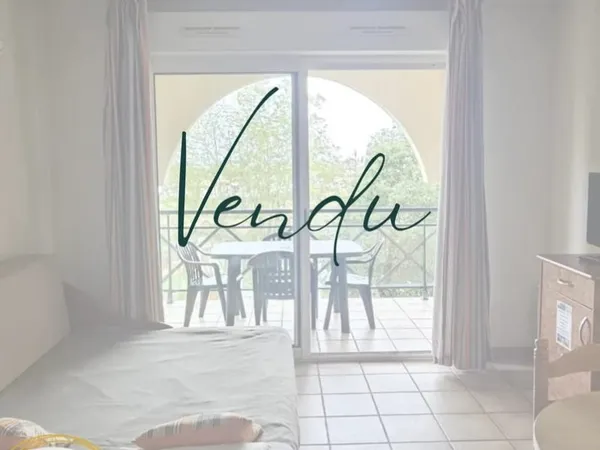 Studio dans résidence de vacances