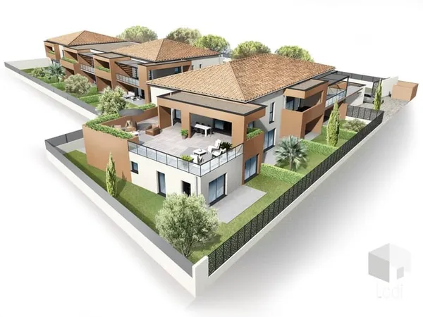 MONTÉLIMAR, Appartement de 77m2 avec jardin