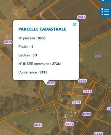 Parcelles de bois