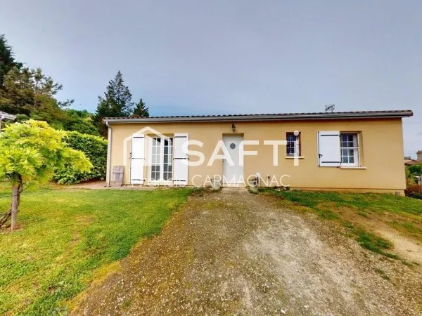 Maison de palin-pied 80 m² 3 chambres
