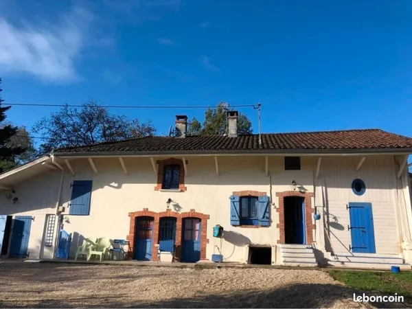 Ferme rénovée atypique