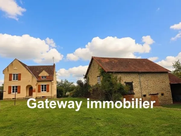 PROPRIETE DE 3849 M2 AVEC MAISON D'HABITATION ET DEPENDANCES