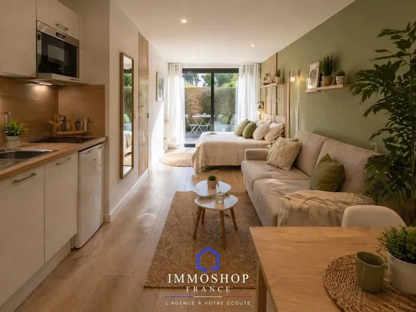 Studio 1 pièce 23 m²
