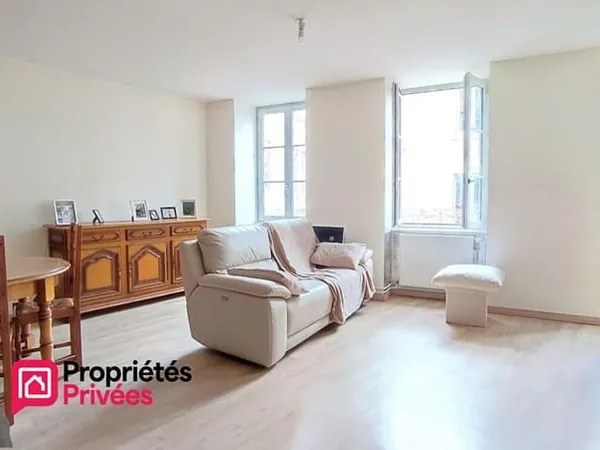 THIZY-LES-BOURGS (69240) Appartement 3 pièces (T2 bis) loué
