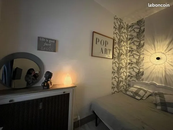 à louer T1 Royat dans belle réside