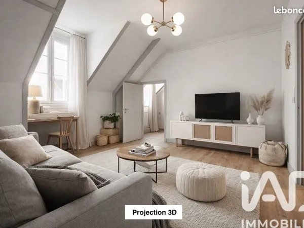 Appartement 2 pièces 32 m²