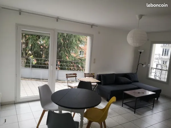 Appartement lumineux - T2 meublé - Quartier Procé
