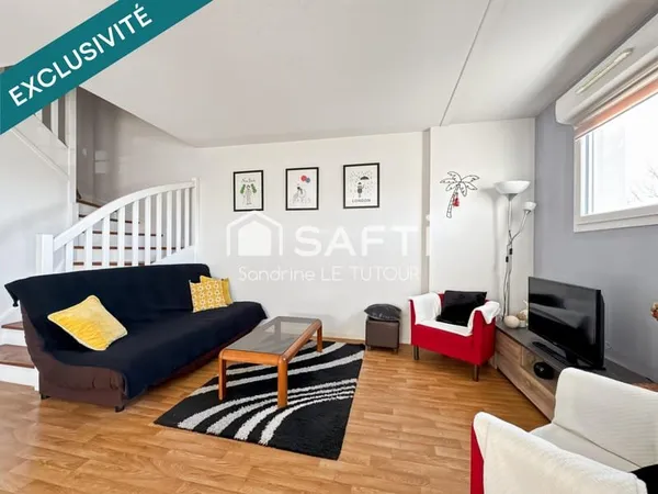 Duplex 3 pièces avec balcon et stationnement double