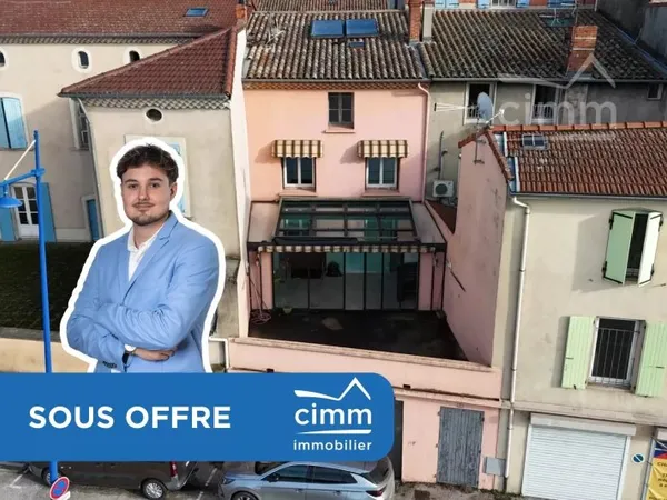 Maison de Ville rénovée  de 167m² habitables - Saint-Vallier-sur-Rhône