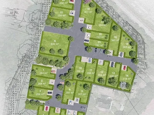 Terrain 51 m² FOUGERES