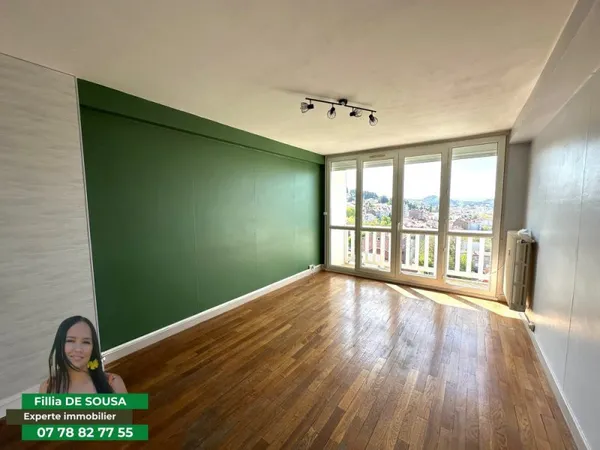 APPARTEMENT F3 AVEC 4 BALCONS - CAVE - GARAGE /RICHELANDIERE-MONTPLAISIR.