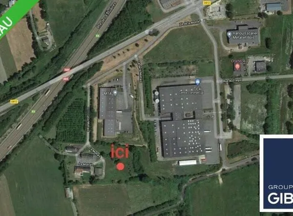 Terrain industriel 4783 m²