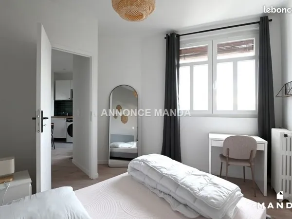 Chambre 4 pièces 9 m²