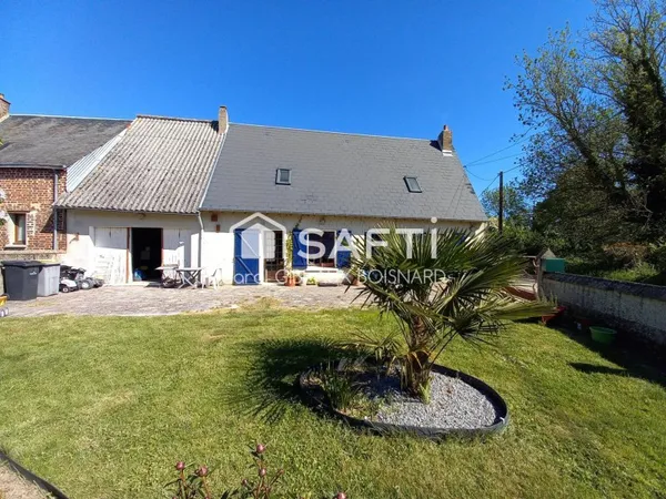 Maison 3 chambres, en partie rénovée avec garage