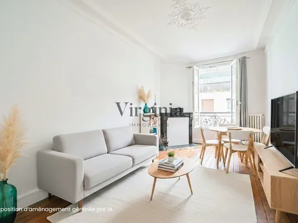 Appartement Saint Mande 2 pièce(s) 42 m2