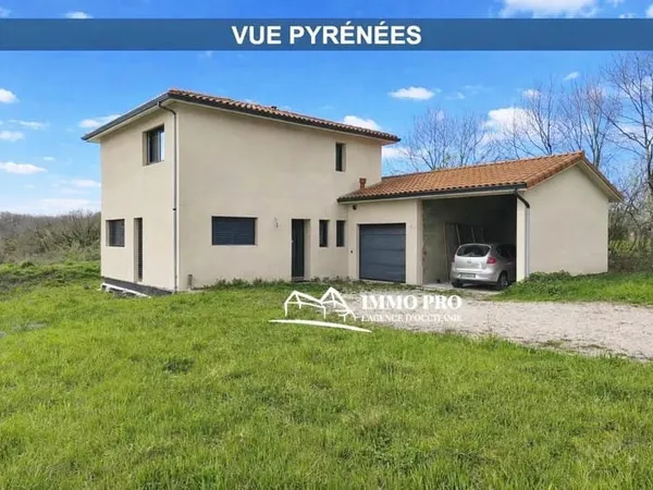 SAMATAN Villa contemporaine DPE en A Vue PYRENEES