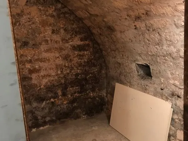 Grande cave ventilée et aérée