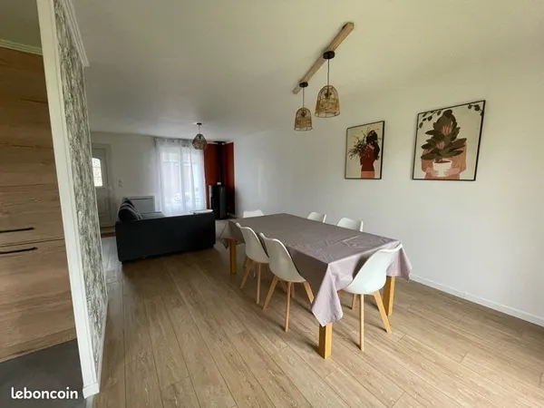 Location maison de village avec jardin