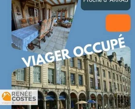 Viager occupé - F81 ans - ARRAS (62000)
