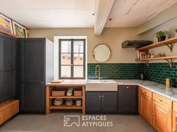 Maison atypique avec vue sur le Château Comtal - Cité de Carcassonne