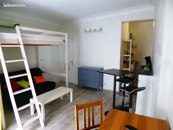 Studio meublé Quartier Viarme