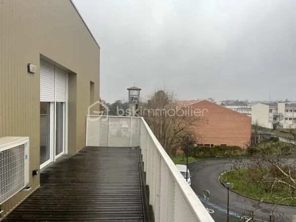L'Ormeau - T4 récent, en dernier étage avec belle terrasse et parking en sous-sol