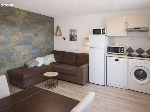 Appartement 35 m2 rez-de-jardin