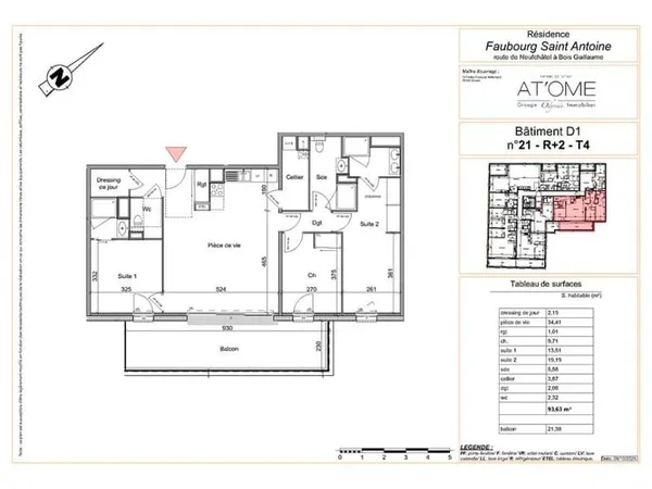 Appartement (T4) - 93.63