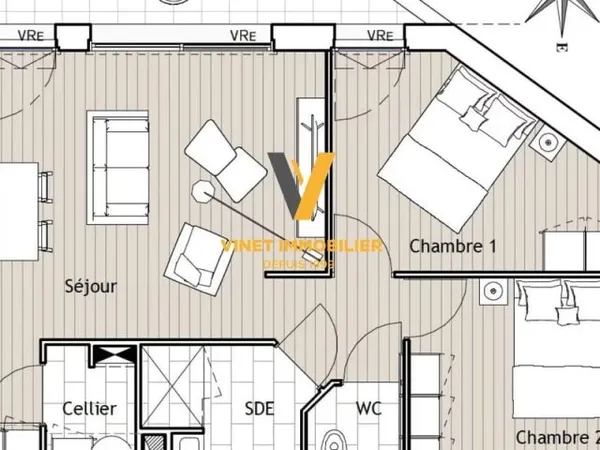 MONTBERT - Appartements T3 neufs
