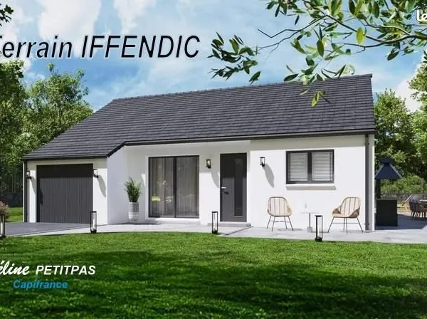 Terrain 350 m² Iffendic