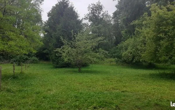 Vend terrains de loisirs sur la Touvre avec fruitiers, non constructible Natura 2000, 6642m2