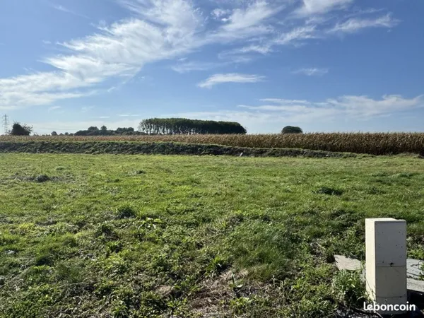Terrain 820 m² Ennevelin
