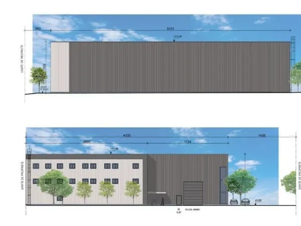 Bureau et espace de travail Location Charnay-lès-Mâcon  629m² 8500€