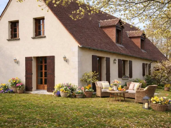 Maison familiale 204 m² - 6 chambres - 2 500 m² de jardin
