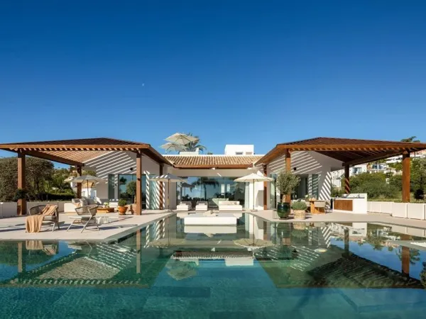 Villa Luxe Première Ligne Golf Nueva Andalucía Vues Imprenables