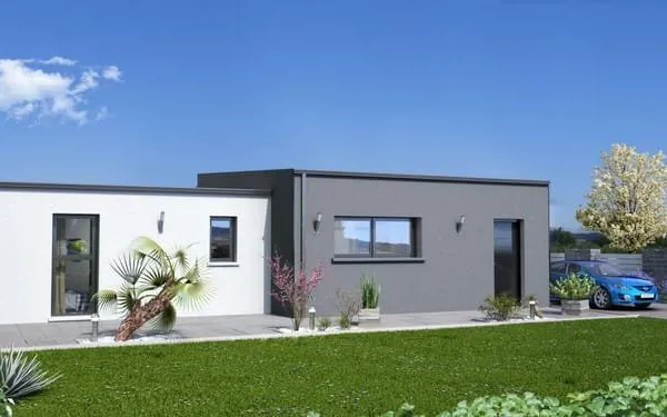 Maison contemporaine à Lagrave