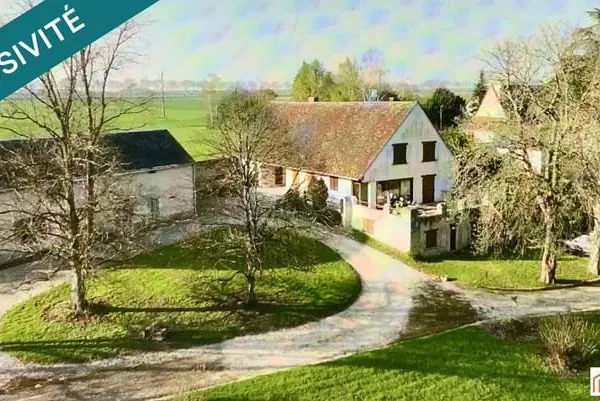 Propriété de famille 204 m2 hab, dependance, parc
