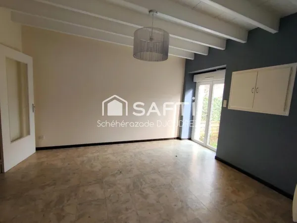MAISON DE 77m² 4 PIECES - JARDIN - DEPENDANCE DE 70M² SUR DEUX NIVEAUX