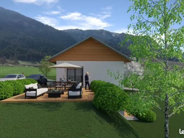 Maison 5 pièces 131m2 plus garage 19m2 vue Mont blanc