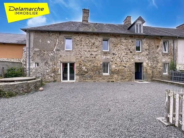A vendre maison en pierres mitoyenne sans vis-à-vis Saint Sauveur Villages 6 pièces 161 m2