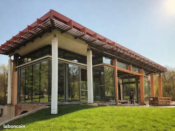 Rare : Structure architecturale d'exception (155m²) - Matériaux nobles