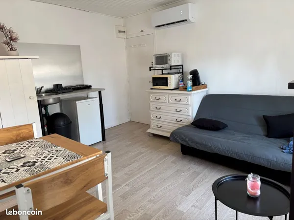 Appartement meublé 30m2 avec extérieur