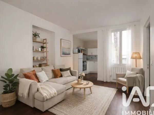 Appartement 3 pièces 43 m²