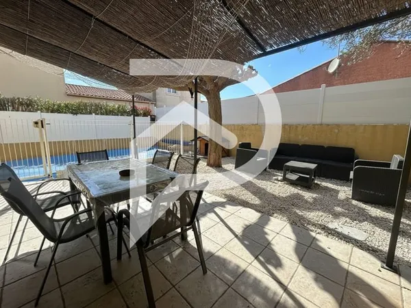 Aigues Mortes - Maison - 3 chambres - garage jardin et piscine