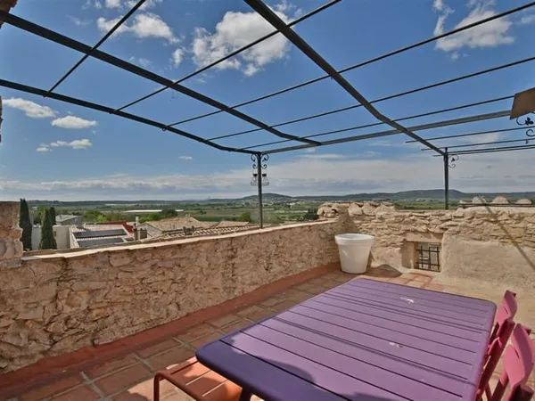 Belle maison de village d'env. 154m2 avec terrasse vue Vauna