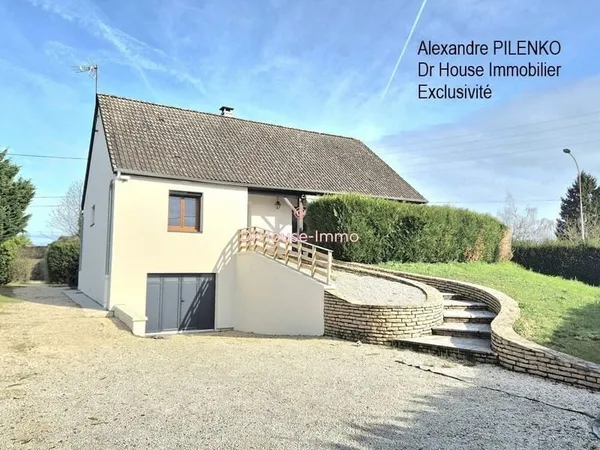 Maison 7 pièces 145m2 - 4 chambres - Terrain clos 1220m2 -