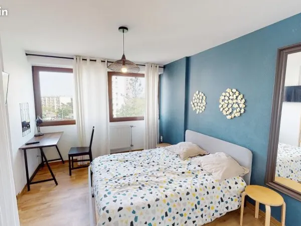 Chambre disponible dans colocation de standing