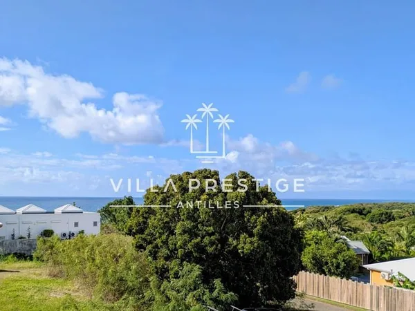Terrain vue mer 1000 m2 Helleux